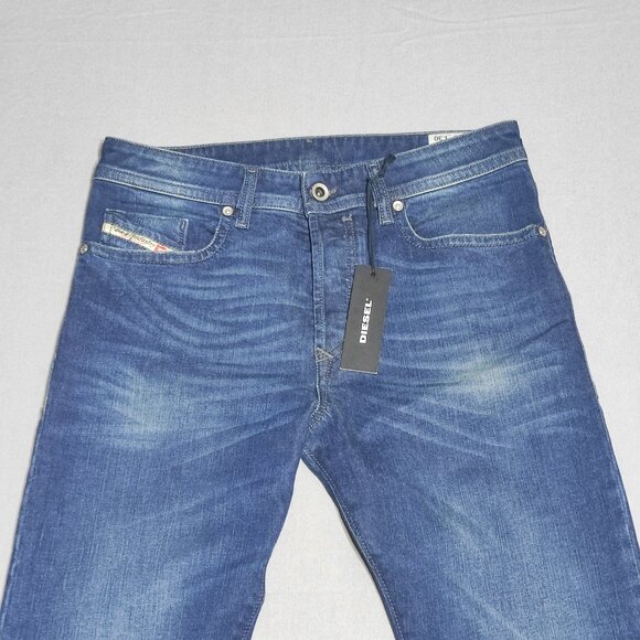 Diesel Industry Buster jeans men's sz W28/L30 ink blue regular slim-tapered NWT - Picture 2 of 15